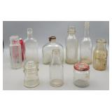 Clear Glass Bottles