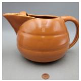 Bauer Pottery Ring Ribbed Pitcher