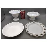 Milk Glass Dishes