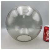 Smoky Glass Globe Lamp Shade