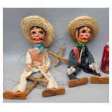 Pair of Mexican Marionettes