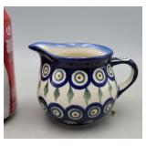 Boleslawiec Creamer Handmade in Poland