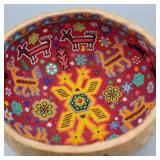 Hand-Beaded Gourd
