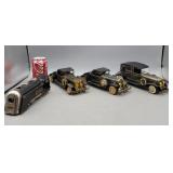 Commodore Vanderbilt Train Caboose & Radio Cars