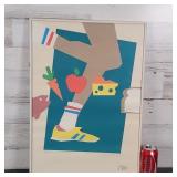 Signed, Numbered Art Nutrition 16' ï¿½ 22.5'