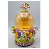 Waterglobe, Mardi Gras themed,music Box