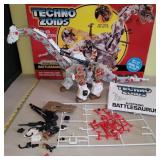 Techno-Zoid Battlesaurus,box, pieces, untested,