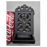 Cast Iron Matchbox Holder