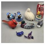 Ceramic Birds Wood Ducks