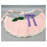 Kay's Kuties Apron & Bow Clips