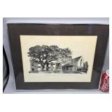 Framed Winsor Hights Church 19'ï¿½14'