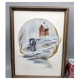 Framed Painting 13.5'ï¿½17'