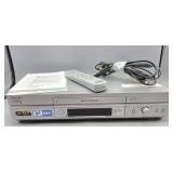 Sony Video Cassette Recorder SLV-N750 w Remote