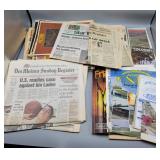 Maps, Vintage Newspapers, etc