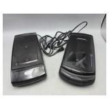 Pair of Video Cassette Rewinders - Radio Shack,