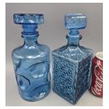 Blue Decanters