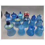 Blue Candle Holders