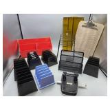 Group of Office Supplies - Organizers,