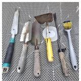 Group of Outdoor Garden Tools