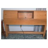 Heywood Wakefield Wood Headboard 55'W x 10.5'D x