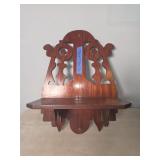 Wooden wall shelf,13'X17'X7'