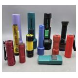 Group of Misc Flashlights