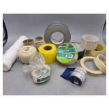 Group of Misc Tape & Twine