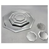 Various Sized Mirror Display Trays