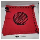 Grinnell College Felt Pillow Sham 19'X19'