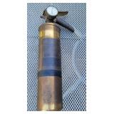 Brass Fire Extinguisher