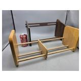 Pair of Wood Book Holders