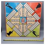 Pollyanna board game board,board only
