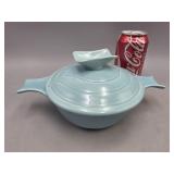 California Ceramic Covered Dish Small Chips