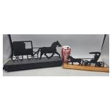 Horse And Buggy Decor