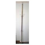 Mid Century Modern Spring Pole Coat Rack