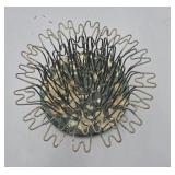 Metal Flower Frog