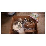 Box Lot Of (7) Assorted Electric Lamps