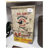 So-Dri Windshield Service Box w/Advertising