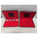 Franklin Mint Corvette Medallions Collector Cases