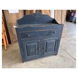 Rustic Style Dry Sink Cabinet