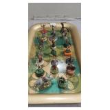 (20) Miniature Metal Figurines