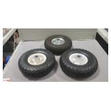 (3) 10" Tires (4.10/3.50-4)