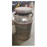 (1) Vintage Metal Milk Can