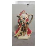 Studio Nova Woodland Holly Santa Pitcher (15"