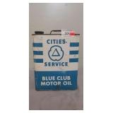 (1) Vintage Motor Oil Can