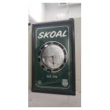 (1) "SKOAL" Advertising Clock (Battery