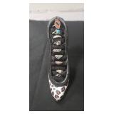 (9) Assorted Sterling Silver Rings w/ Ring Holder