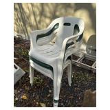 4 Plastic Chairs