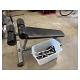 Yukon Incline Workout Bench w/Accessories for