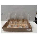 (8) Pilsner Glasses